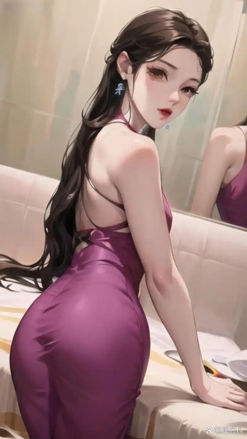 蜜桃漫画 APP 紫裙黑发女封面